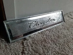 1961 Chrysler Radio Delete Plate Mopar 2162145. Fixed Price $26.00.