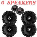 4X Jbl STAGE1621 6.5" 2-WAY Car Audio Speakers & CLUB3412T Tweeters 150 Watts. Fixed Price $186.99.