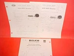 1955 1956 Pontiac Star Chief United Motors Delco Gm 12 Volt Radio Service Manual. Fixed Price $24.99.