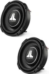 Jl Audio 10TW3-D4 Inch Pair (2) Shallow Mount Subwoofers Dvc Ohm 400W Rms. Fixed Price $899.10.