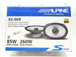 Alpine S2-S69, Series 6X9" 2-WAY Hi-res Full Range Speakers 260. Fixed Price $139.99.