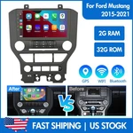 2015-2021 Ford Mustang 9" Android 16 Apple Carplay Stereo Radio Gps Wifi. Fixed Price $143.58.