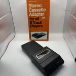 Realistic Stereo Vintage Cassette Adapter For 8 Track Players Untested. Fixed Price $11.25.