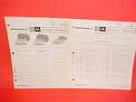 1962 Ford Galaxie Sunliner Mercury Meteor Comet Motorola Radio Service Manual. Fixed Price $24.99.