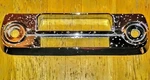 1962 Ford Fairlane 500 Chrome Logo Radio Stereo Dash Bezel Trim Oem. Fixed Price $29.99.