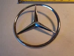 1985 Mercedes W126 300SD Emblem, On Trunk Lid, 1267580058 W123. Fixed Price $29.99.