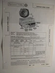 1950'S Sams Photofact Chevrolet Model 3711897 Bis. Fixed Price $7.99.