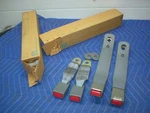 1982-92 Camaro Firebird Lite Grey Seat Belt Receiver Set Front Rear Some Nos Gm. Fixed Price $329.95.