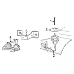 Genuine Ford Radio Antenna Mast MCPZ-18813-D. Fixed Price $36.62.