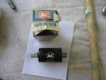 Nos 1965-1966 Malibu, Impala, Corvette 396-427 Spec High Performance Gas Filter. Fixed Price $99.00.