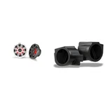Kicker 6.5" Charcoal Led Marine Speakers W/ RZ5-F65U In-dash Speaker-pod.... Fixed Price $425.95.