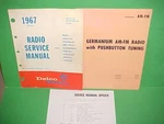1967 Chevrolet Corvette Chevelle Ss Corvair Delco Am-fm Radio Service Manual. Fixed Price $34.99.