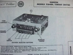1953,1954 Hudson 236486, 238060, SH758 Radio Photofact. Fixed Price $10.00.