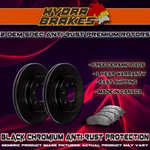 Fits 2009 2010 2011 2012 Ford Fusion Oe Blank Brake Rotors Ceramic Blk. Fixed Price $220.03.