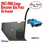Custom Autosound KCAM-67/8 1967-1968 Camaro Kick Panels No Speakers. Fixed Price $129.95.