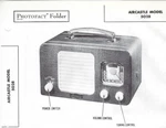 1948 Aircastle Model 5028 Portable Tube Radio Sams Photofact Manual Receiver. Fixed Price $11.04.