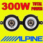 Alpine 8CM 3.5INCH 3.5" Car Dash Door Shelf Speakers SXE-0825S 150W 2WAY New. Fixed Price $50.37.