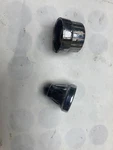 1965 1966 Ford Mustang Radio Knobs Set Of 2, Inner And Outer Knob, Good Used. Fixed Price $9.00.