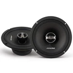 Alpine DM-65-G, 6.5" 2-WAY Coaxial Speakers W/ Grille. Fixed Price $69.95.