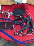 Nos 1975-76? Ford Torino Front Door Speaker Kit Not Complete D5OZ-18819-A. Fixed Price $250.00.