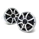 Wet Sounds Revo CX-10 Xss Silver Grill 10" Marine Led Speakers-used Very Good. Fixed Price $1049.99.