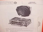 1956 1957 Chevrolet Corvette Am Radio Service Shop Repair Manual Chevy. Fixed Price $24.99.