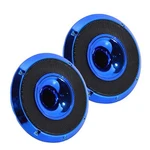Pair Of 6.5" 150W Rms 4-OHM Blue Compression Horn / Coaxial Speakers Audiopipe. Fixed Price $97.98.