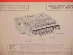 1949 Lincoln Cosmopolitan Convertible Am Radio Service Shop Manual Brochure. Fixed Price $19.99.