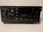 Chrysler Dodge Am/fm Cassette Radio Part #P4704305 Black Untested.. Fixed Price $55.27.