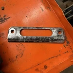 1953 1954 Chevrolet Chrome Radio Face Plate Bezel Cover 3700414. Fixed Price $25.00.