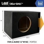 1.75 Ft Ported Mdf Enclosure Box For Single Jl Audio 12" (12W7 Ae) Subwoofer. Fixed Price $289.99.