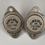Delco Gm Electronics DTG-2400(6811 & 6751) Germanium Transistor(see Pics). Fixed Price $38.00.