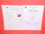 1951 1952 Cadillac 60 62 Deville United Motors Delco Gm Radio Service Manual W. Fixed Price $21.99.
