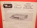 1964 Volkswagen Karmann Ghia Sapphire Ii Bendix Am-fm Radio Service Shop Manual. Fixed Price $34.99.