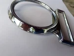 Beautiful Original 1955 1956 Ford Radio Chrome Bezel FDH-18842-A Nice !. Fixed Price $75.00.
