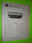 Toshiba CT-800D Service Manual Original Repair Book Stereo Track Tape Player. Fixed Price $25.00.