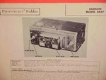 1946 1947 Hudson Super Commodore Convertible Six Eight Radio Service Shop Manual. Fixed Price $14.99.