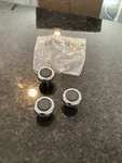 Nos 1968 Ford Falcon Radio Knobs Lot Of 3 C8DZ-18817-A. Fixed Price $50.00.