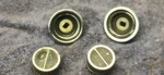 1969 Chrysler Mopar Set Original Chrome Radio Knobs. Fixed Price $38.95.