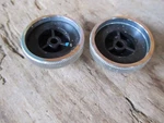 Nos 1970'S Gm 1-3/8" Chrome Inner Radio Knob Pair Chevy Buick Olds Pontiac. Fixed Price $24.99.