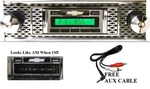 1955 Chevy Bel Air Radio --- Free Aux Cable Stereo 230. Fixed Price $239.00.