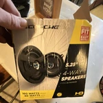 Scosche HD5254SD 5.25IN 4-WAY Car Speakers 40W Rms Series. Fixed Price $30.00.