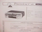 1968 Lear Jet Car Auto 8-TRACK Tape/fm Radio Service Manual Models AS/ASFM-830-H. Fixed Price $20.99.