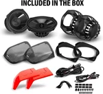 New Boss Audio BHD14 Rear Saddlebag Speakers Kit 6X9 Harley Touring Flh/t 14-UP. Fixed Price $298.00.