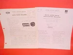 1953 1954 Chevrolet Corvette United Motors Delco Gm Radio Service Manual 3706551. Fixed Price $31.99.