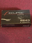 Genuine Open Box Eclipse 8243 25W Max 50W 4" Coaxial Car Speakers By Fujitsu Ten. Fixed Price $35.00.