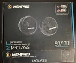 Memphis 15-MCXA1 1" Component Speaker Tweeter System Pair W/12DB Octave Crossovr. Fixed Price $89.00.