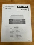 Sanyo FT1490A Am-fm Car Stereo Service Manual Vintage Oem Diagrams Repair. Fixed Price $14.99.