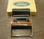 Nos Oem Ford 1980 1986 Truck Radio Dash Bezel F150 1981 1982 1983 1984 1985 Xl. Fixed Price $259.00.