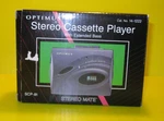 Radio Shack Optimus Stereo Cassette Player 14-1222. Fixed Price $11.50.